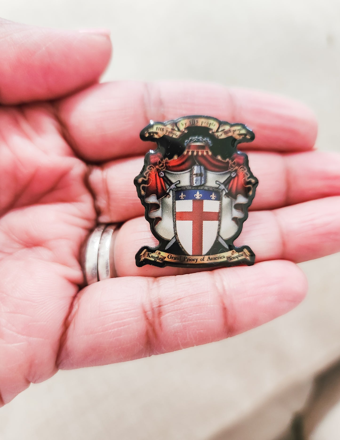 Tempelritter Grand Priory of America (KTGPA) Anstecknadel